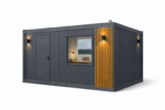 Birou modular din containere moderne