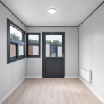 Cabina modular de pază compactă