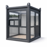 Cabina de securitate modulară compactă