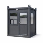 Cabina modular de pază compactă