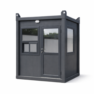 Cabina modular de pază compactă