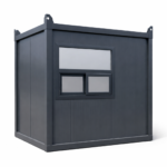 Cabina modular de pază compactă