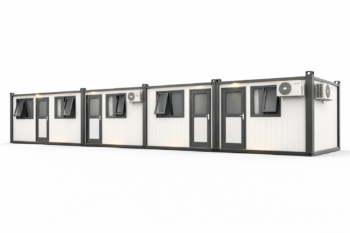 Containere de birou modulare alăturate