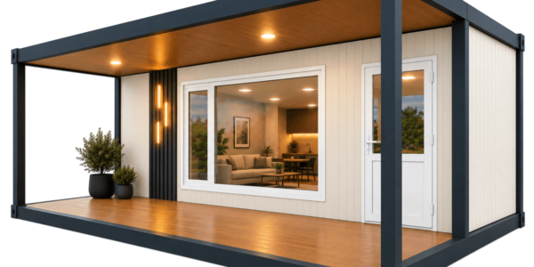 casa din containere 6x4 80m terasa camera baie alb zhouse.png