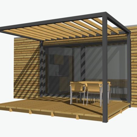 Casă din containere 21mp2