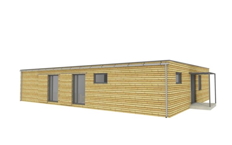 Casă din containere 90mp3