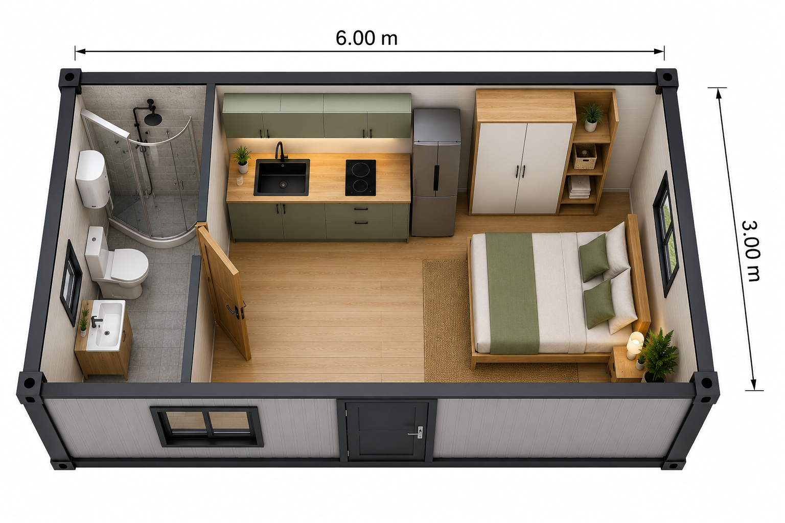 casa din containere 18mp 6x3m compartimentare 3d zhousecontainer.png casa din containere 18mp 6x3m compartimentare 3d zhousecontainer.png
