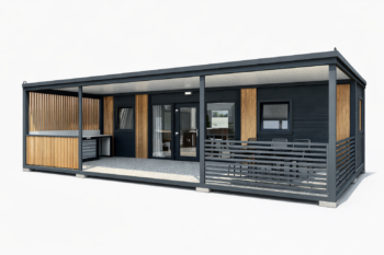 Spatiu de locuit modular în aer liber